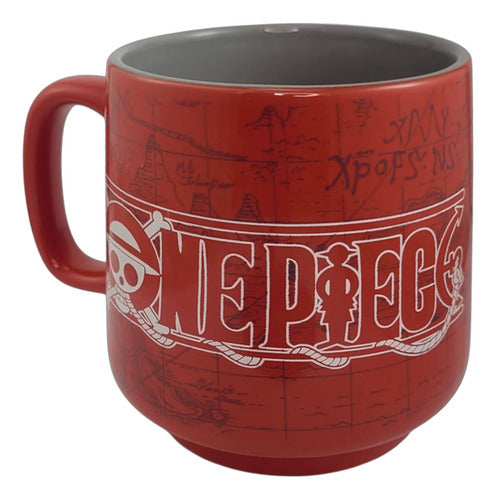 CANECA ONE PIECE 470ML CERÂMICA NERD COLECIONÁVEL