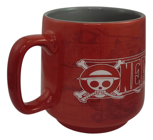 CANECA ONE PIECE 470ML CERÂMICA NERD COLECIONÁVEL
