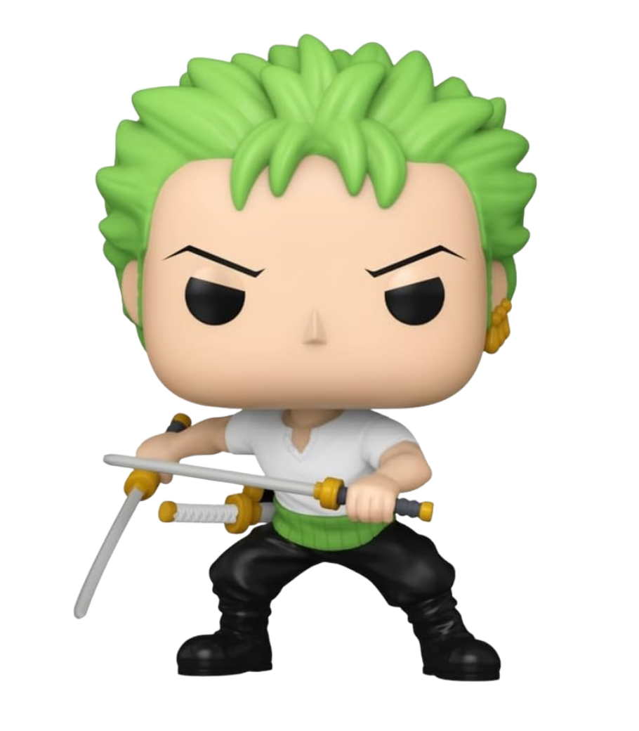 FUNKO POP ONE PIECE - ZORO COM DUAS ESPADAS