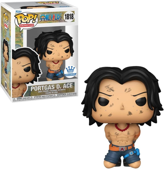 FUNKO POP ONE PIECE - ACE NA EXECUÇÃO