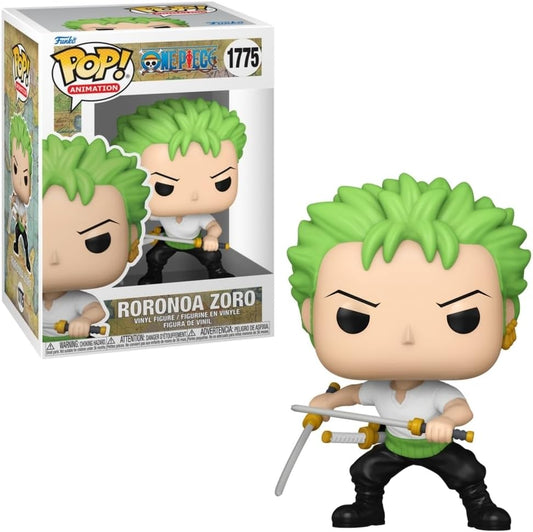 FUNKO POP ONE PIECE - ZORO COM DUAS ESPADAS