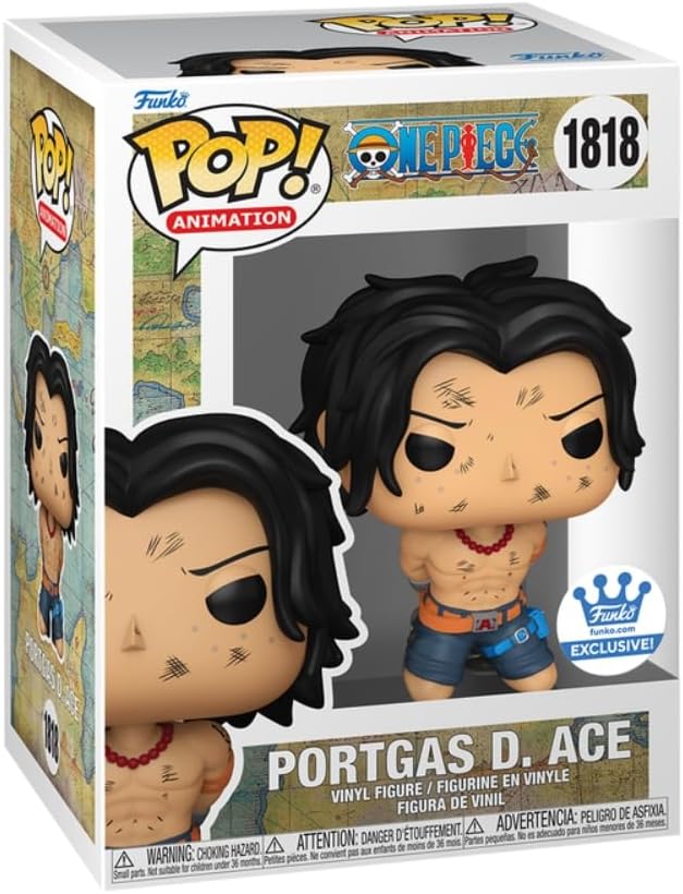 FUNKO POP ONE PIECE - ACE NA EXECUÇÃO