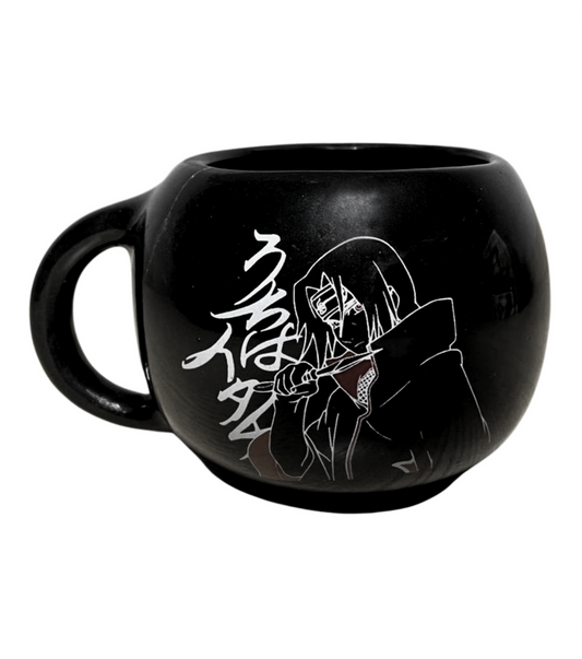 CANECA ITACHI UCHIHA DESIGN EXCLUSIVO PARA FÃS DE NARUTO E COLECIONADORES NERD