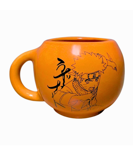 CANECA NARUTO UZUMAKI, ARTE PREMIUM, EDIÇÃO ESPECIAL PARA FÃS DE VERDADE