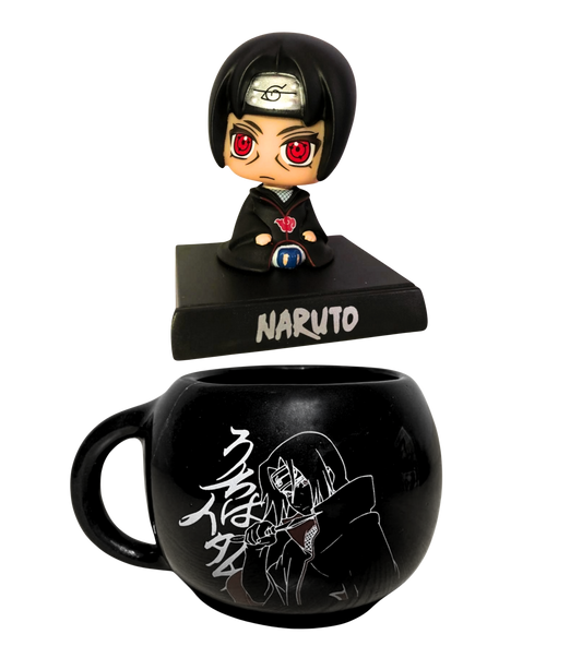 COMBO 'SILÊNCIO DO HERÓI' - EDIÇÃO DE HONRA ITACHI UCHIHA AKATSUKI