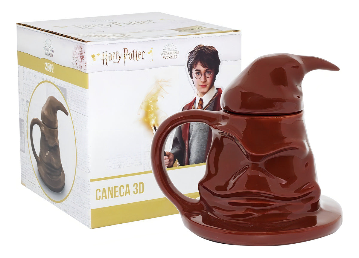 CANECA 3D CHAPÉU SELETOR | HOGWARTS | HARRY POTTER