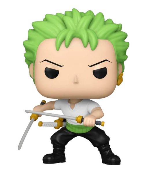 FUNKO POP ONE PIECE - ZORO COM DUAS ESPADAS