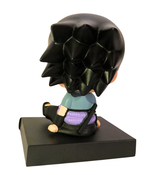 NENDOROID SASUKE UCHIHA MINIATURA COLECIONÁVEL PARA FÃS DE NARUTO
