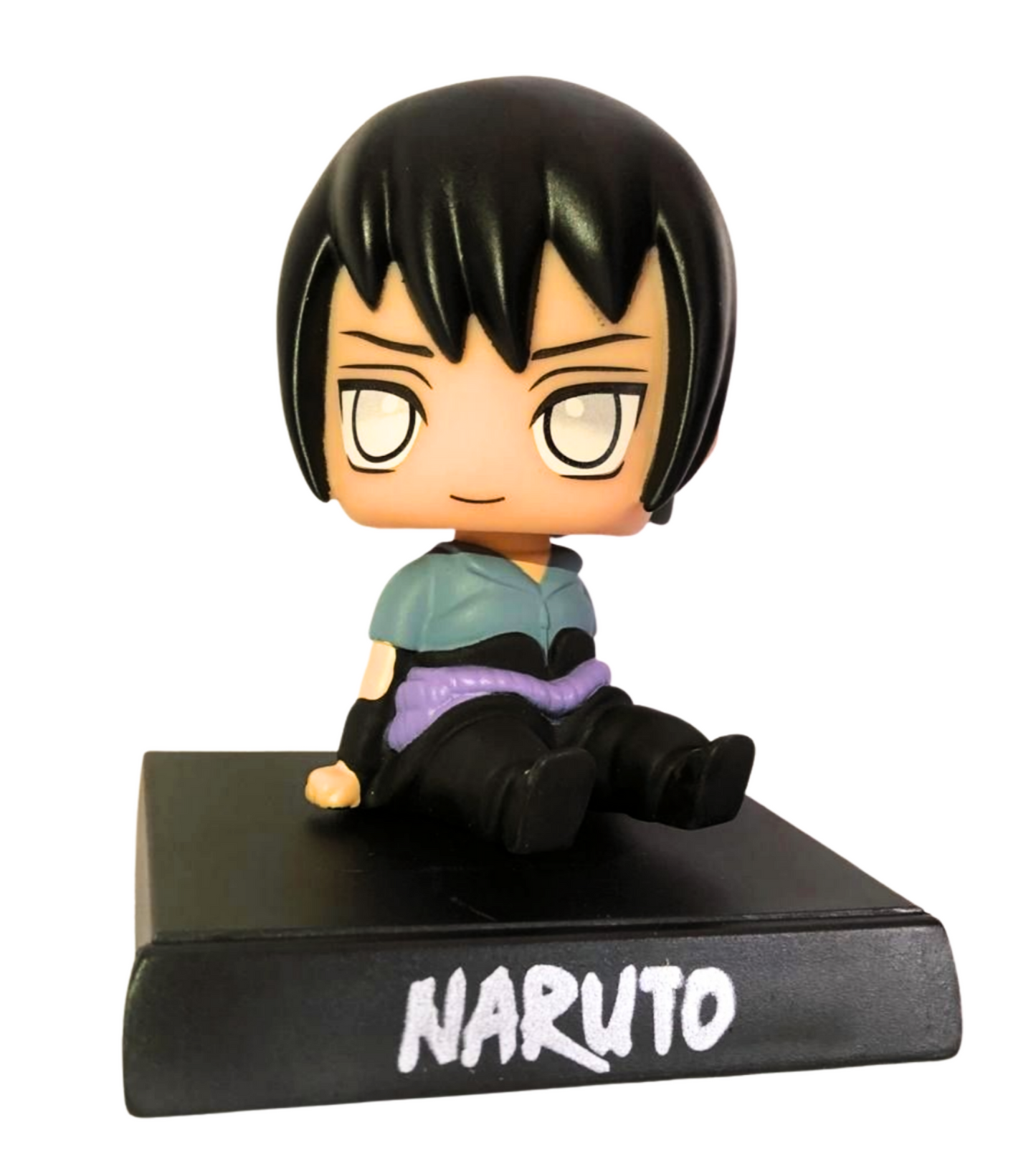 NENDOROID SASUKE UCHIHA MINIATURA COLECIONÁVEL PARA FÃS DE NARUTO