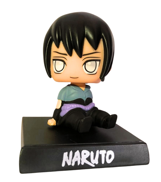 NENDOROID SASUKE UCHIHA MINIATURA COLECIONÁVEL PARA FÃS DE NARUTO