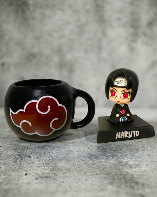 COMBO 'SILÊNCIO DO HERÓI' - EDIÇÃO DE HONRA ITACHI UCHIHA AKATSUKI