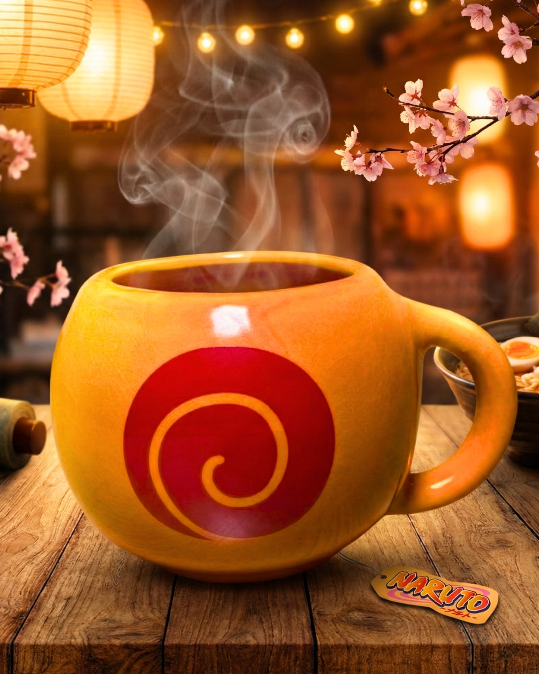 CANECA NARUTO UZUMAKI, ARTE PREMIUM, EDIÇÃO ESPECIAL, COLECIONADORES