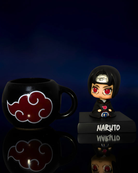 COMBO 'SILÊNCIO DO HERÓI' - EDIÇÃO DE HONRA ITACHI UCHIHA AKATSUKI